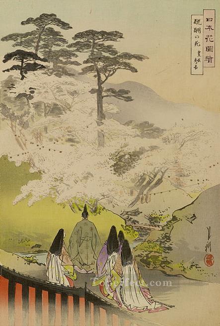 日本花図会 1896 5 尾形月光浮世絵油絵